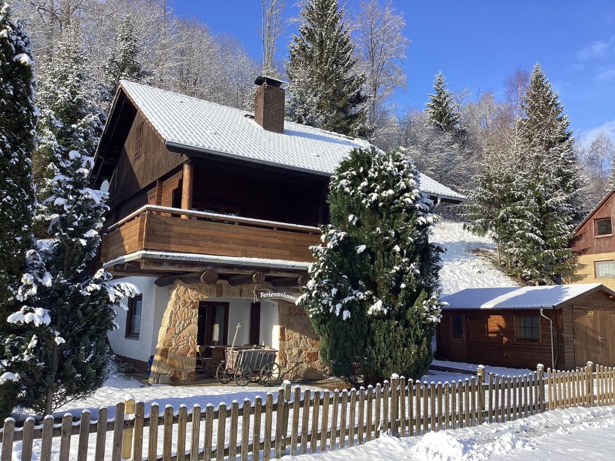Detached Holiday Residence In The Wonderfully Beautiful Harz Kamschlacken Exteriér fotografie